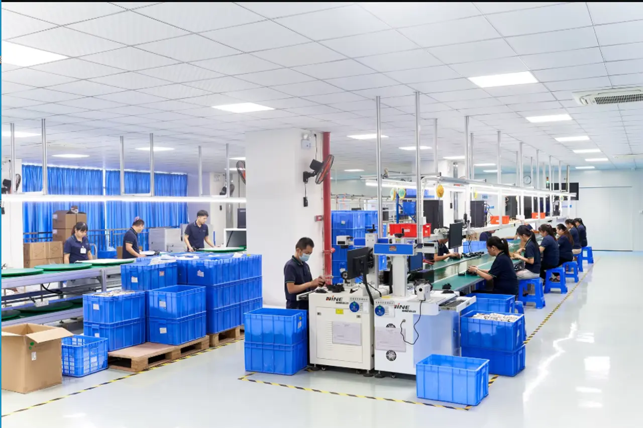 Complete luminaire assembly line
