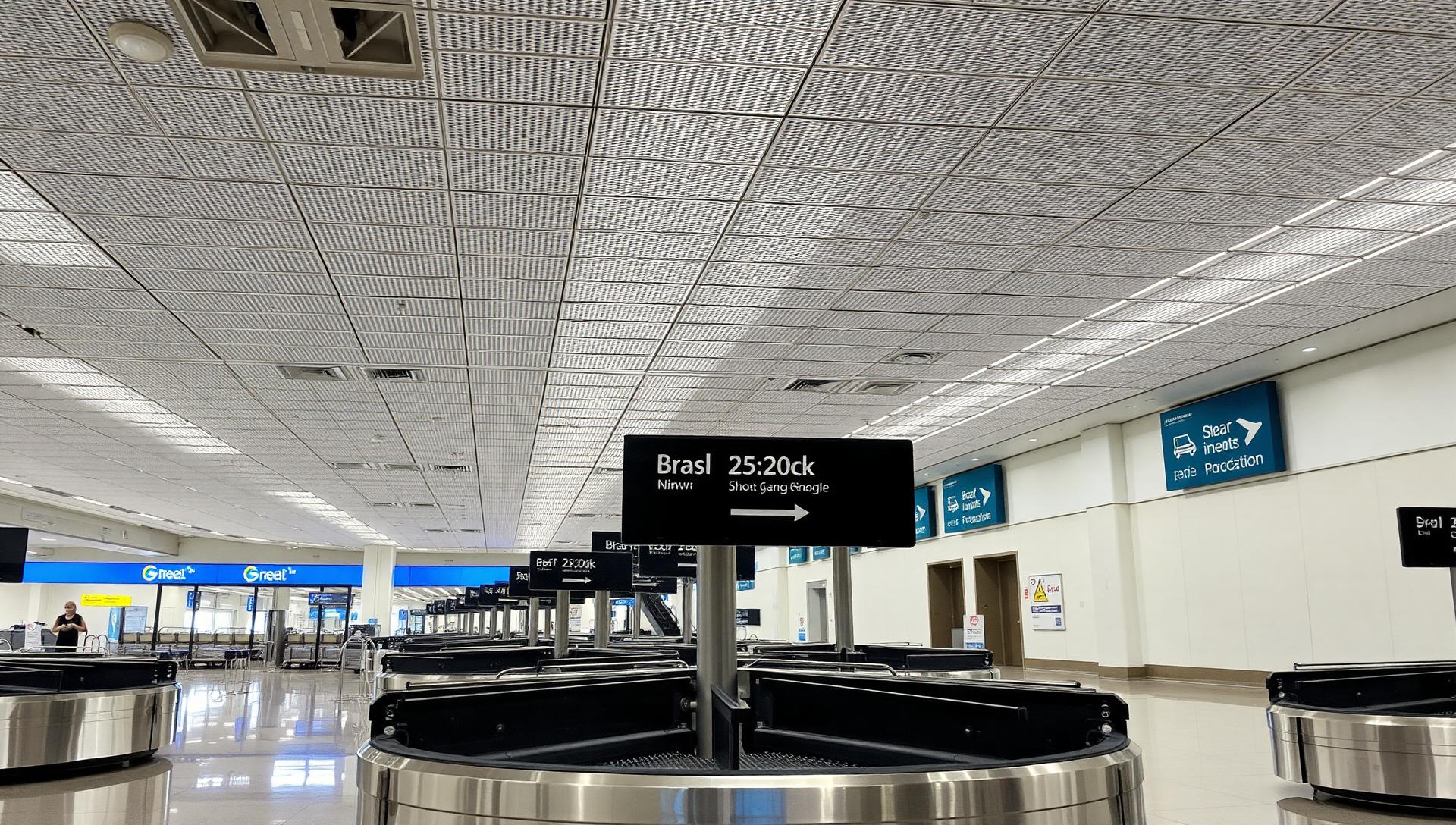 Baggage reclaim hall