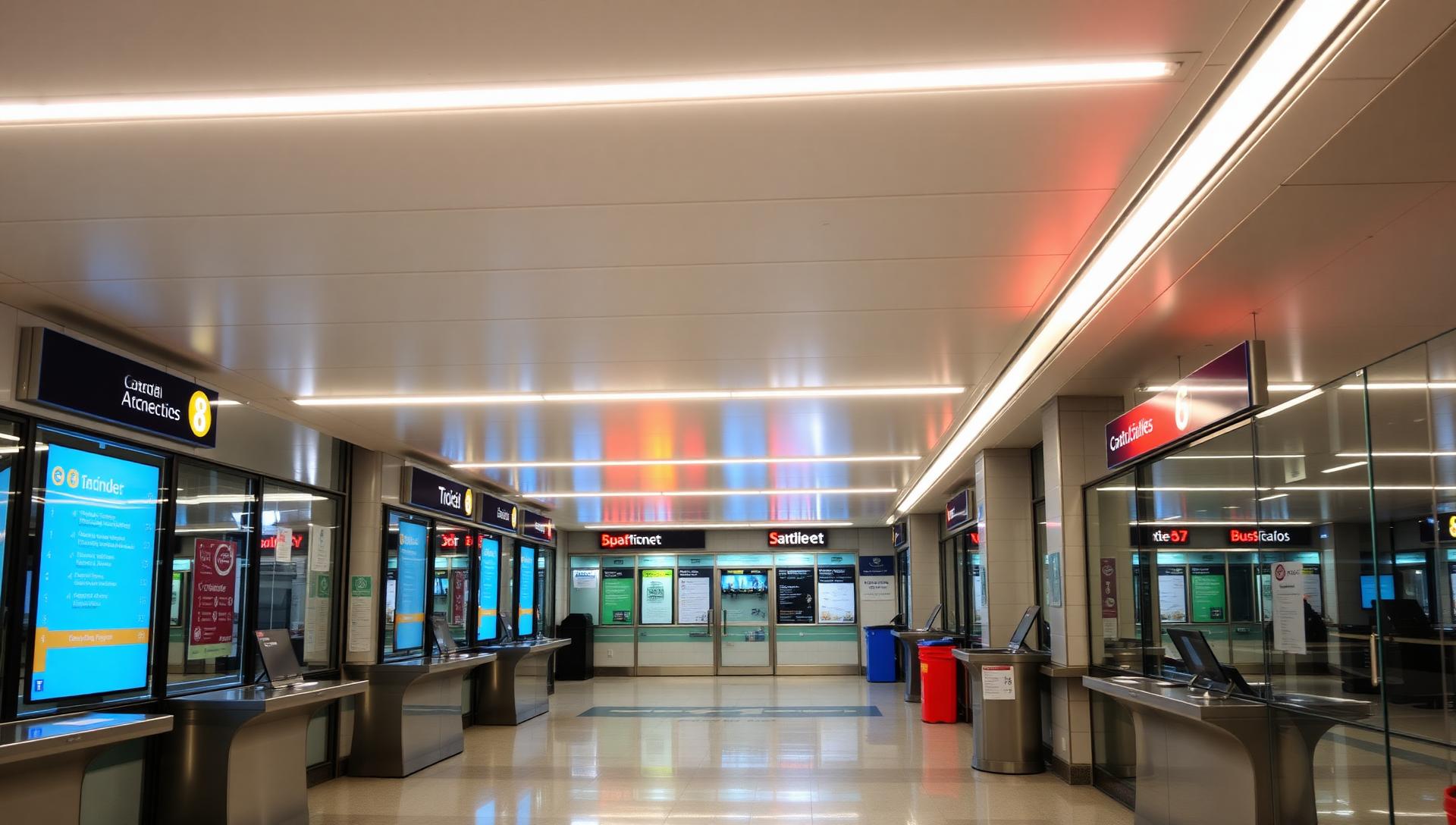 Ticket hall & concourse