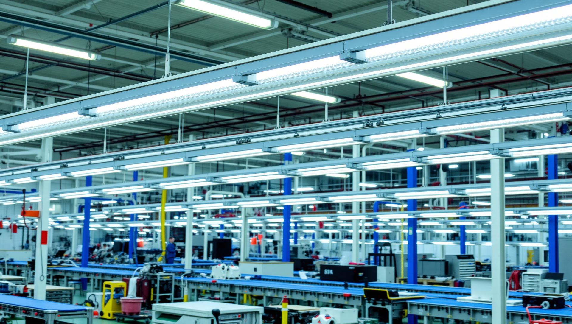Hero — industrial factory workshop (SMT / precision assembly)